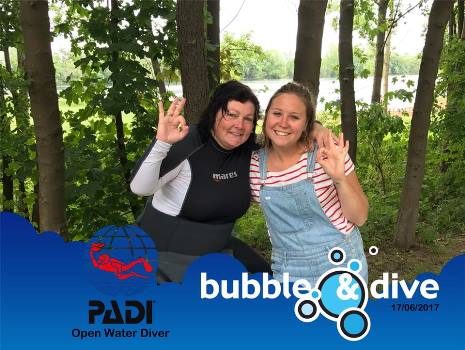 Proficiat Paulien met het behalen van je Open Water Diver brevet in onze duikschool in Gent!
